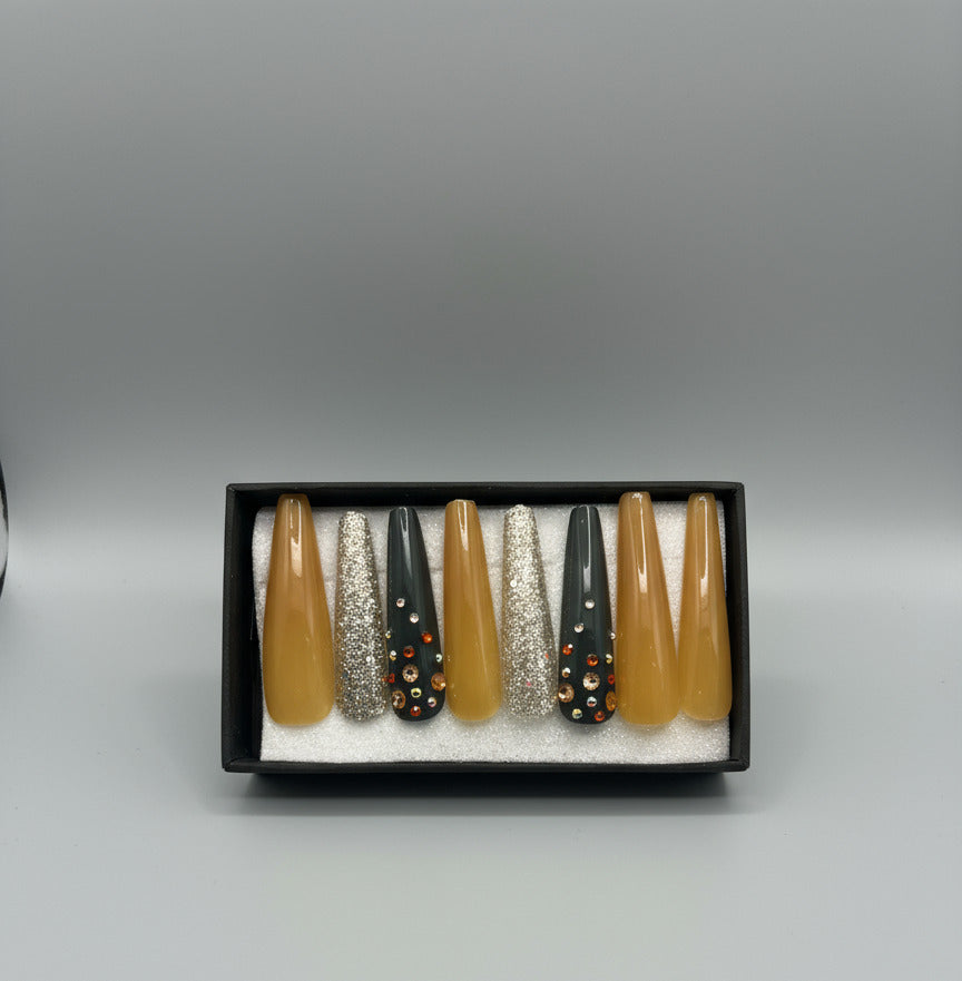 Silver, Gold, Green Bling