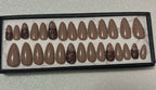 Bling Cinnamon nails