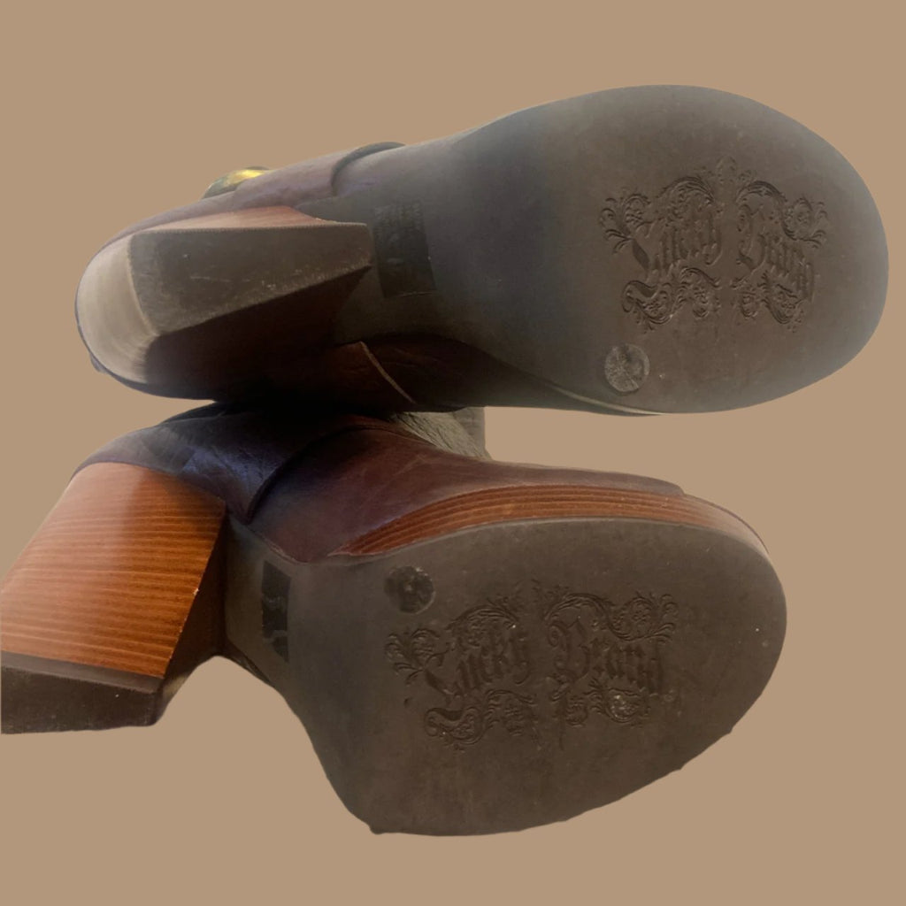 Lucky Brand - Open toe boot