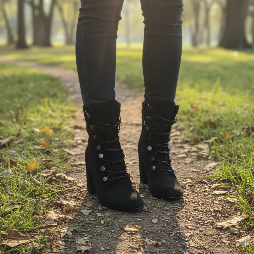 Black Yoki Boots