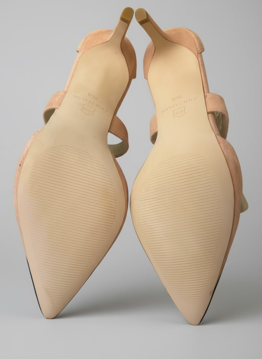 Ann Taylor Suede Tie-Up